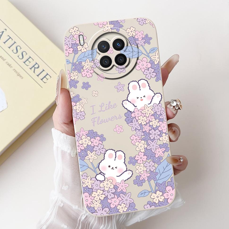 Для Huawei nova 8i Чехол Мягкий Силикон Модный Чехол-Панда для Телефона Nova8i NEN-L22 Чехол-Крышка Для Honor 50 Honor50 Lite Чехлы