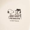 PEANUTS Snoopy Oval Plate With Divider ( CONTENT and HAPPY ) Snoopy Japan NEW