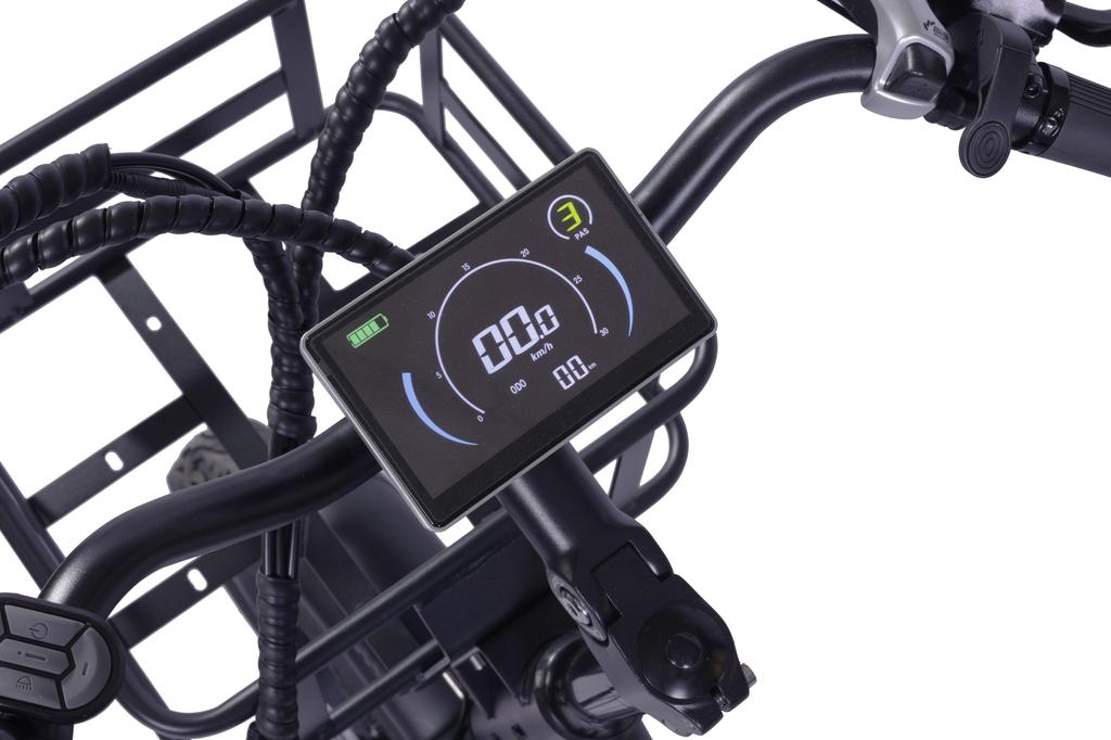 Электровелосипед Gogobest GF200 для взрослых, 500 Вт, бесщеточный двигатель, литиевая батарея 48 В 15,6 Ач, 20-дюймовые колеса, для городской езды