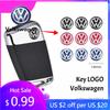 2026 Горячие Для Volkswagen VW 5/10 шт. 14 мм Значок Автомобиля Наклейки на Ключ с Дистанционным Управлением Значок Для VW Polo Golf 5 7 Passat Tiguan Arteon Jetta Bee