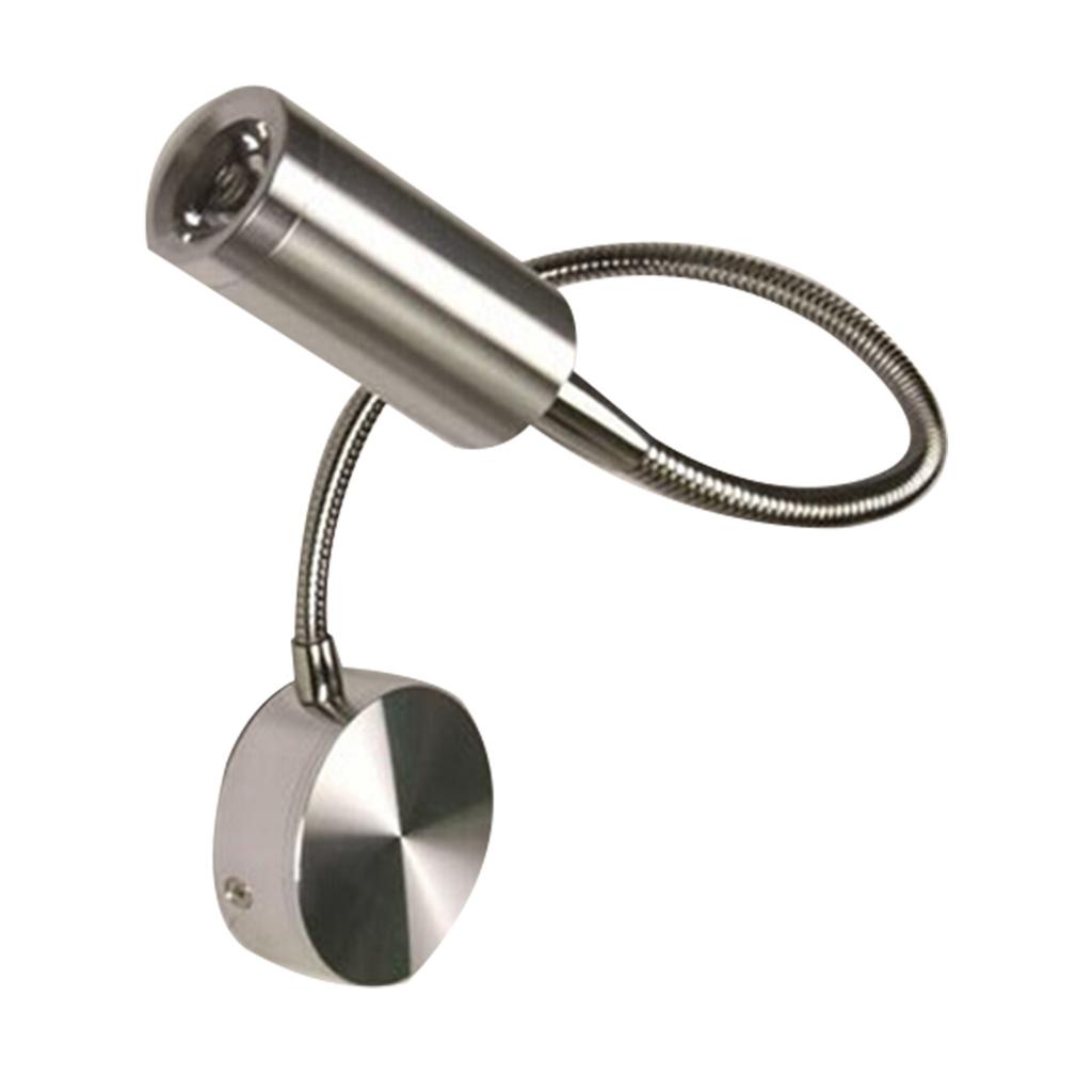 360-Degree Rotating Led Wall Light 3W 200Lm Warm White Aluminum Flexible Arm Lamp Bedroom Study Desk Home Decoration Light