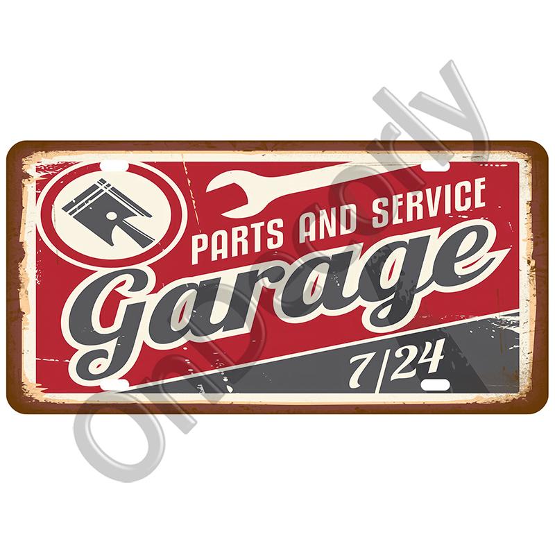 Retro Pin Up Tin Sign Vintage Painting Metal Sign Home Wall Decor Rusted Style Craft Plate Posters Classic Plaques For Bar Pub