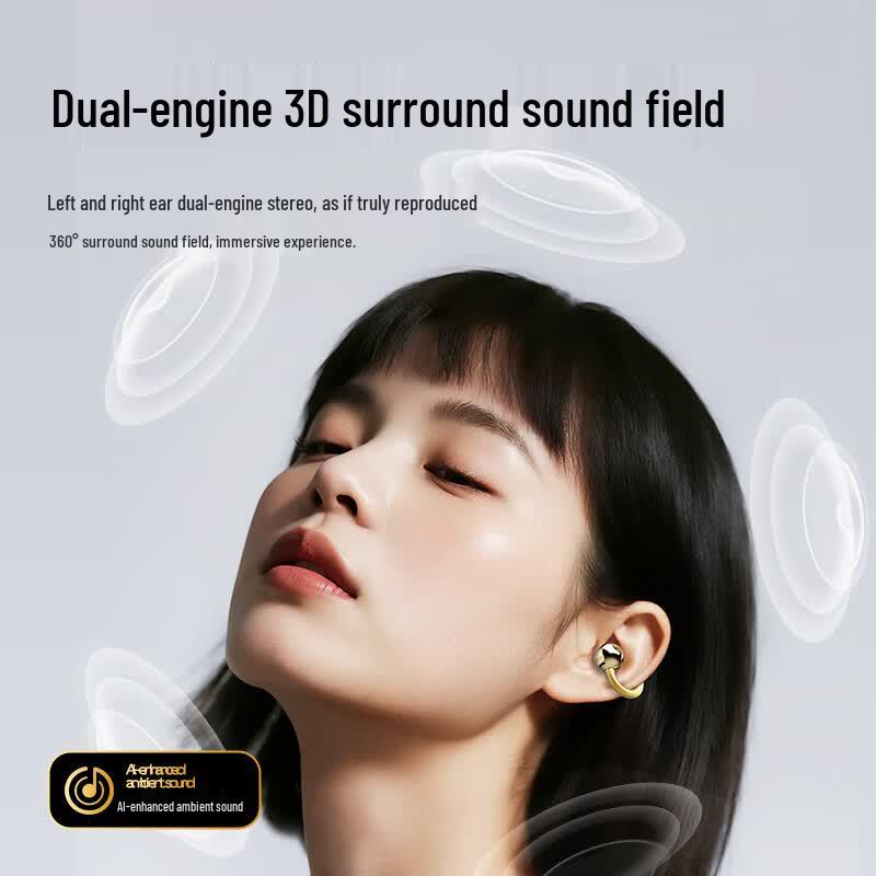 Philips TAQ5020 Open-Ear Clip Bluetooth Headset
