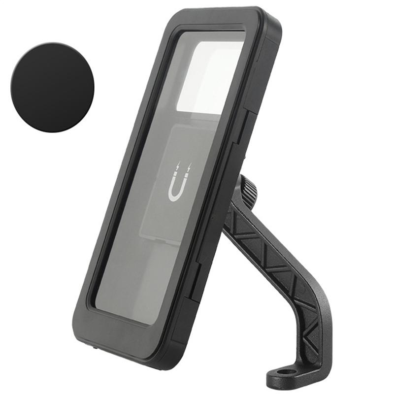 Mobile Phone Holder Motorcycle 360 Degree Swivel Adjustable for Motorcycle Bike Outdoor Navigation Waterproof Holder