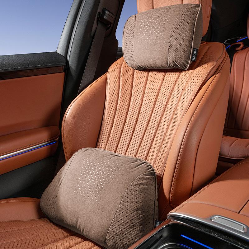 BMW Headrest and Lumbar Support Pillow for 1, 3, 5, 7 Series, X1, X3, X5, X6