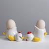 Керамические Держатели для Яиц Милые и Прочные Дизайн Курицы или Утки Лоток для Яиц Идеально Подходит для Семейных Завтраков или Встреч с Друзьями