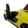 Maisto Lamborghini Countach Желтый Масштабная Модель Специальное Издание с Дисплеем Открывающиеся и Рабочая Подвеска LPI800-4 1/18 Основание, Двери,