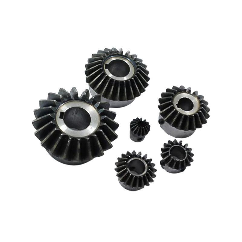 Transmission Motor Reducer Angle Gear Cnc 45 Steel Parts Wheels 2Molds 18 Teeth Straight Pinion 90 Degree Conical Bevel 90° Cone