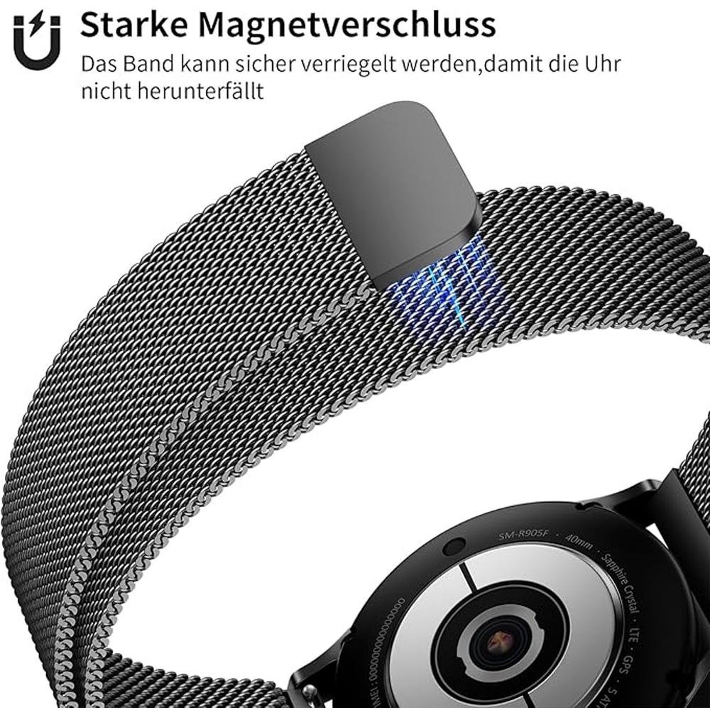 20 мм/22 мм ремешок для Samsung Galaxy watch 6/FE/7/4/5/Pro/6 classic/Gerar S3 ремешок браслет для Garmin/Amazfit/HUAWEI watch ремешок