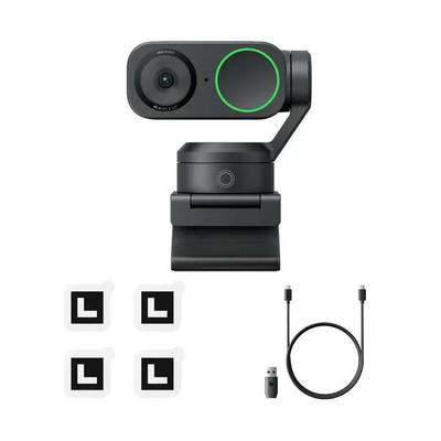 Веб-камера Insta360 Link 2 Черная 4K с ИИ-отслеживанием
