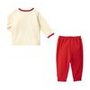 MIKIHOUSE HOT BISCUITS Loungewear for Boys and Girls, Red, Size 100cm, 73-7302-497