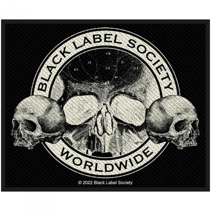 Black Label Society Worldwide Skull Patch