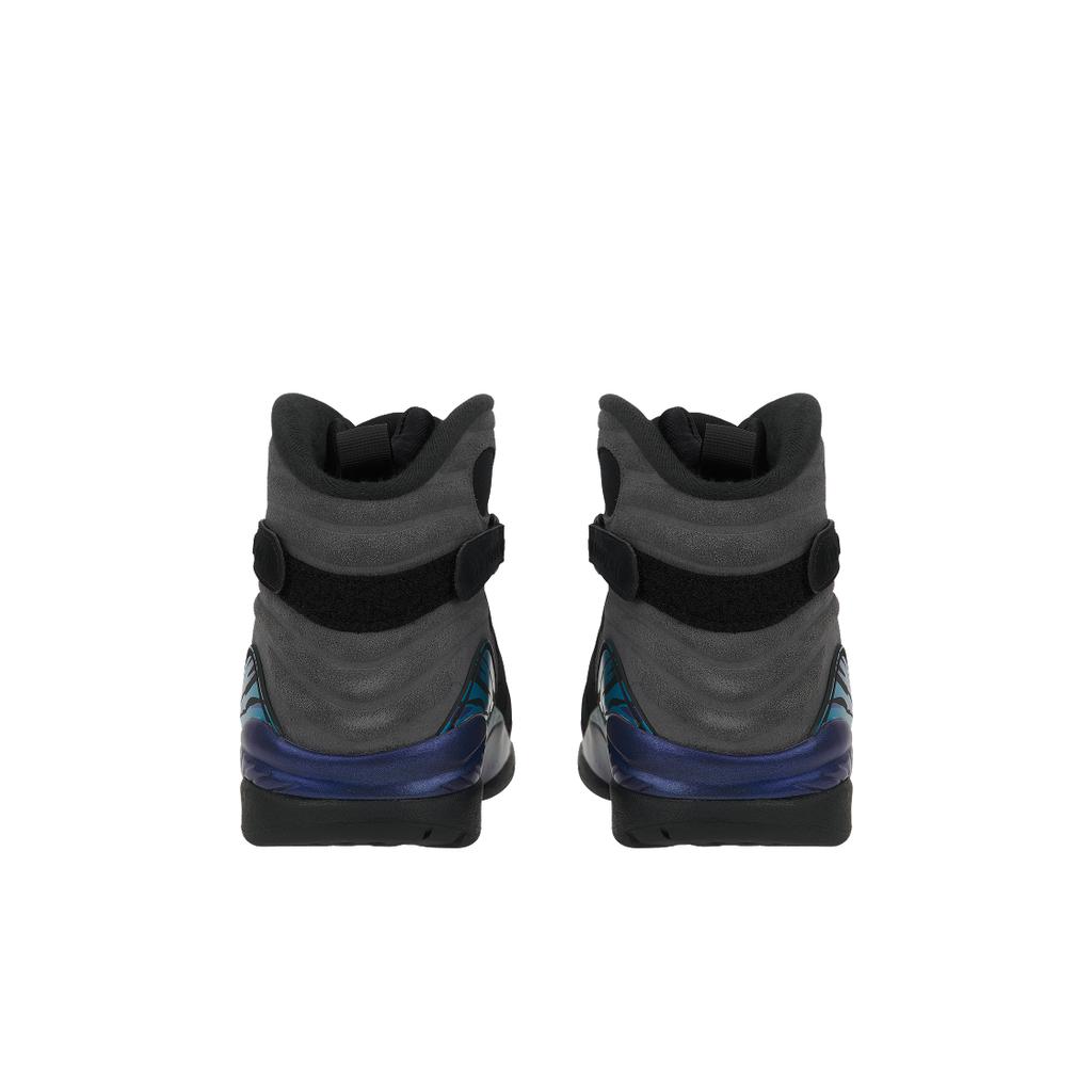 Мужские кроссовки Air Jordan 8 Retro Aqua 2025 Черный Настоящий-Красный Железо-Серый 305381-006