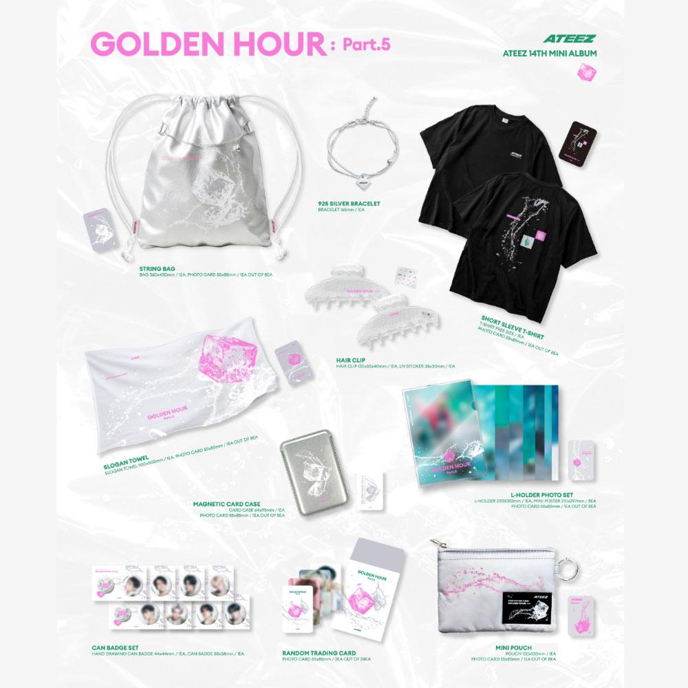 ATEEZ [ЗОЛОТОЙ ЧАС : Часть 5] Официальная продукция POP-UP (Выберите опцию)