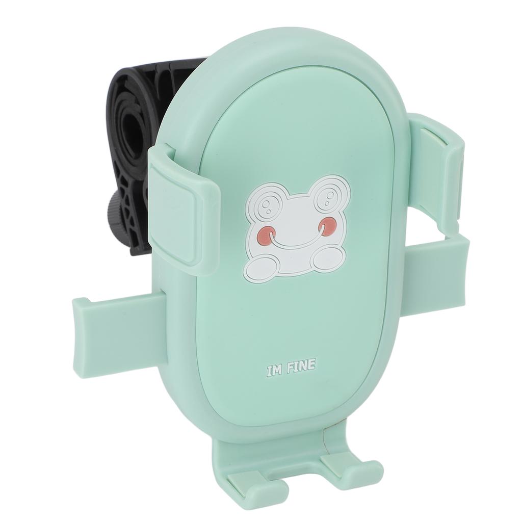 Motorcycle Phone Mount Anti Shake Quick Release Scooter Handlebar Phone Holder Cartoon Printed for
