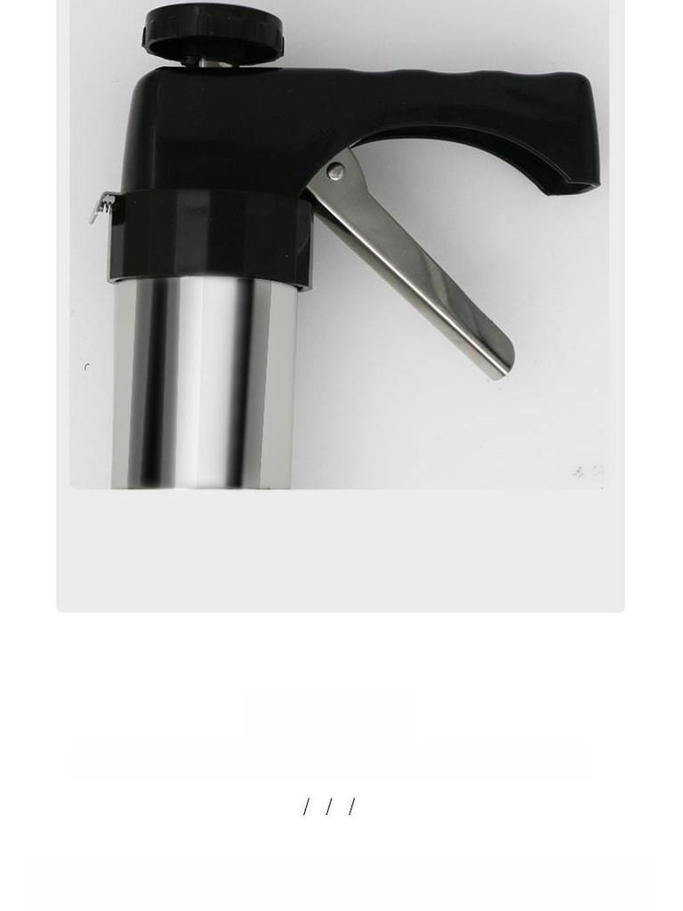 Stainless Steel Cookie Decorating Gun & Mold Set