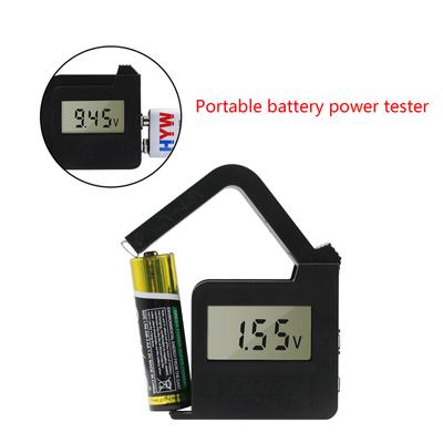 Цифровой тестер аккумуляторов для 18650-Lithium / AA / AAA / C / D / 9V / 1.5V аккумуляторов Volt Checker Monitor Battery Tester
