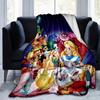 1pc, Wonderland Adventure Blanket, Perfect for All Seasons, Soft Flannel Throw Blanket, Versatile & Cozy for Bedroom, Living Room, Travel, Camping, Ca