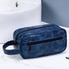 Waterproof Men Toiletry Bag Large Capacity Shaving Tools Organizer Gym Cosmetic Bag  Vacation