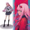В Darling Franxx Фигурка Зеро Два Аниме Модель Униформа Jk Статуэтка Подарок Игрушка