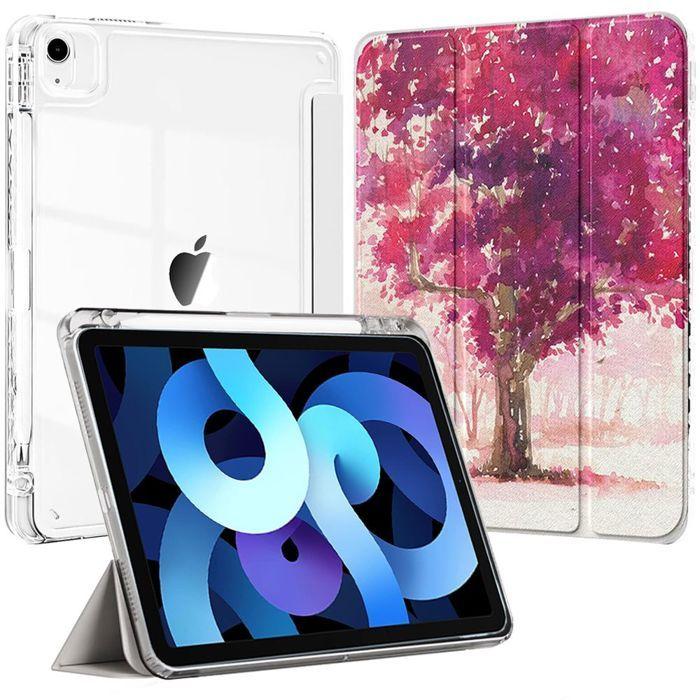 Защитный чехол - E.F.Connection - для iPad Air 11" - Рисунок Дерево - Держатель для стилуса - Жесткий ПК