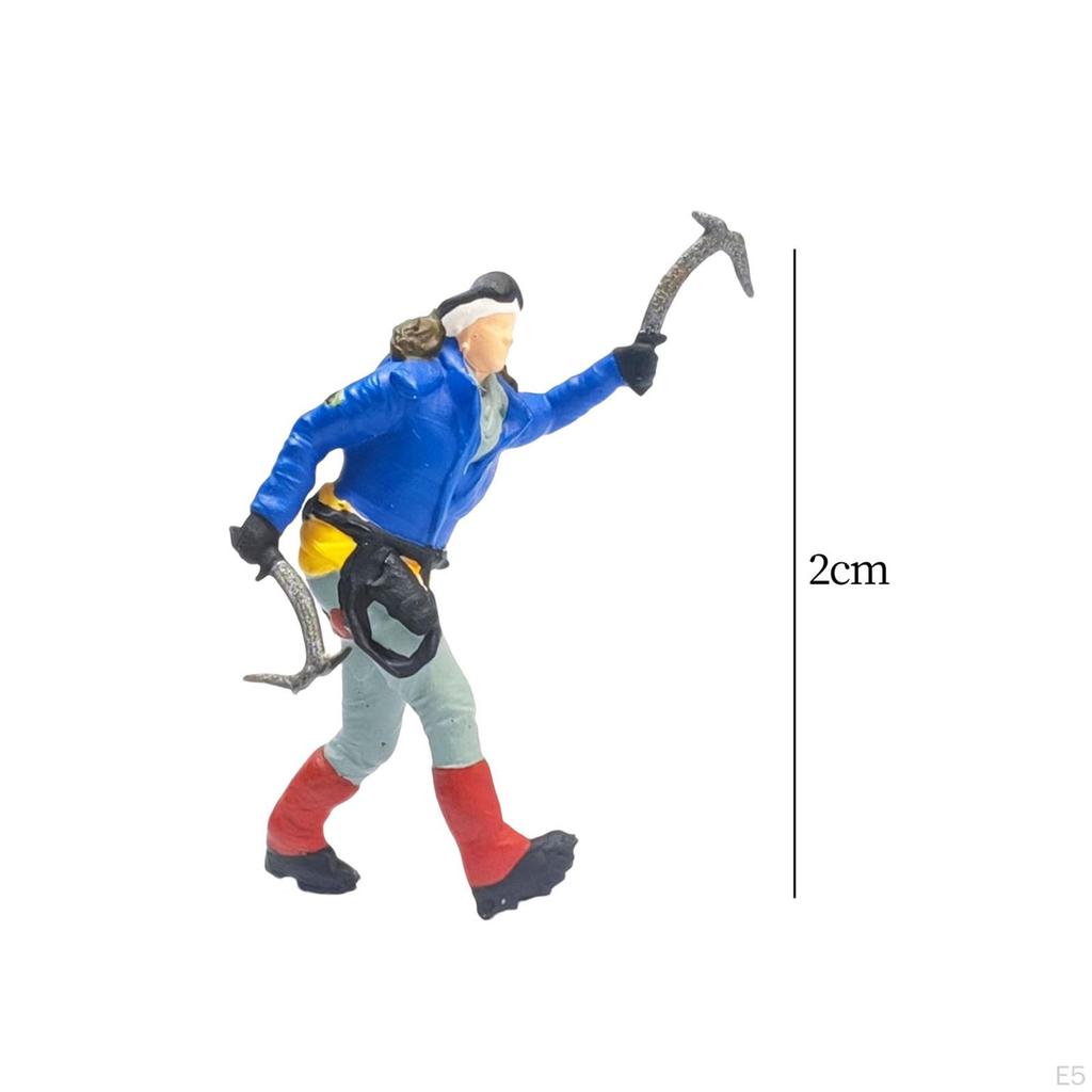 Фигурки людей, карабкающихся, масштаб 1:87, Миниатюрные фигурки для DIY-проектов, макетов сцен
