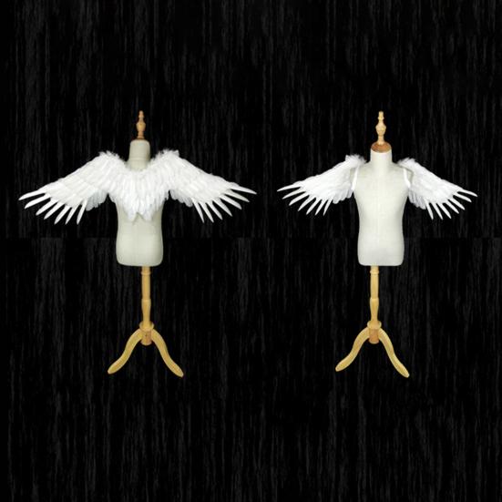 Крыло ангела для мужчин и женщин, крылья из перьев ручной работы, костюм для косплея, реквизит, аксессуар для Хэллоуина, вечеринки, сценического шоу