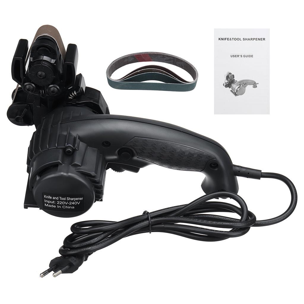 Электрическая профессиональная точилка Камень Инструмент Автоматическая шлифовка Для кухонных ножей Заточка Регулируемая точилка для ножей