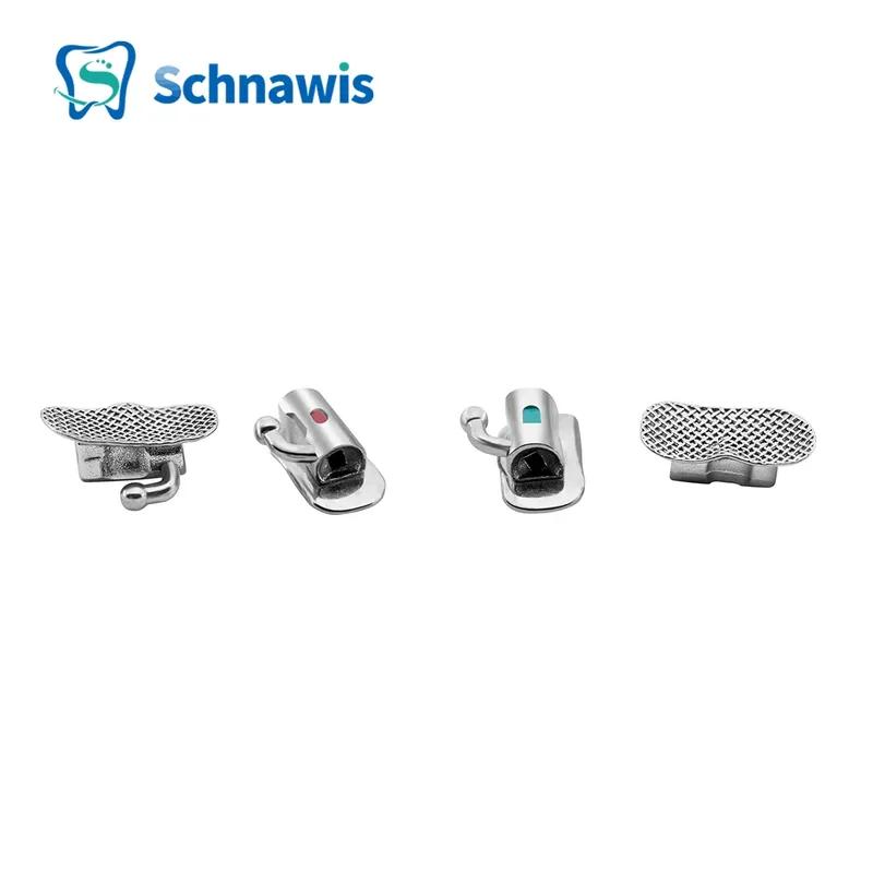 20Sets/80Pcs Dental Orthodontic Buccal Tubes Bondable 1st 2nd Molar Non-Convertible 0.018/0.022MBT Roth Edgewise ortodoncia Tube