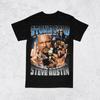 Винтажная футболка 90-х Stone Cold Стив Остин WWF Борьба Ретро Классика Унисекс Футболка