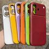 Lichee Pattern Cortex Leather Phone Case For For Iphone 13 14 15 16 17 Pro Max Air Soft Silicone Bumper Back Cases Cover