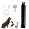 Electric Pet Nail Grinder USB Rechargeable Dog Nail Trimmer with LED Light 3 Grinding Methods Silent Portable Nail Grinder for Dogs Cats