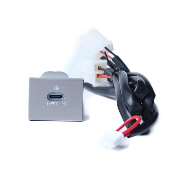 USB-разъем для автомобильного зарядного устройства 12 В/24 В, USB-розетка для зарядки, адаптер питания типа PD для Ford Focus 2 mk2 2009 2010 2011, аксессуары