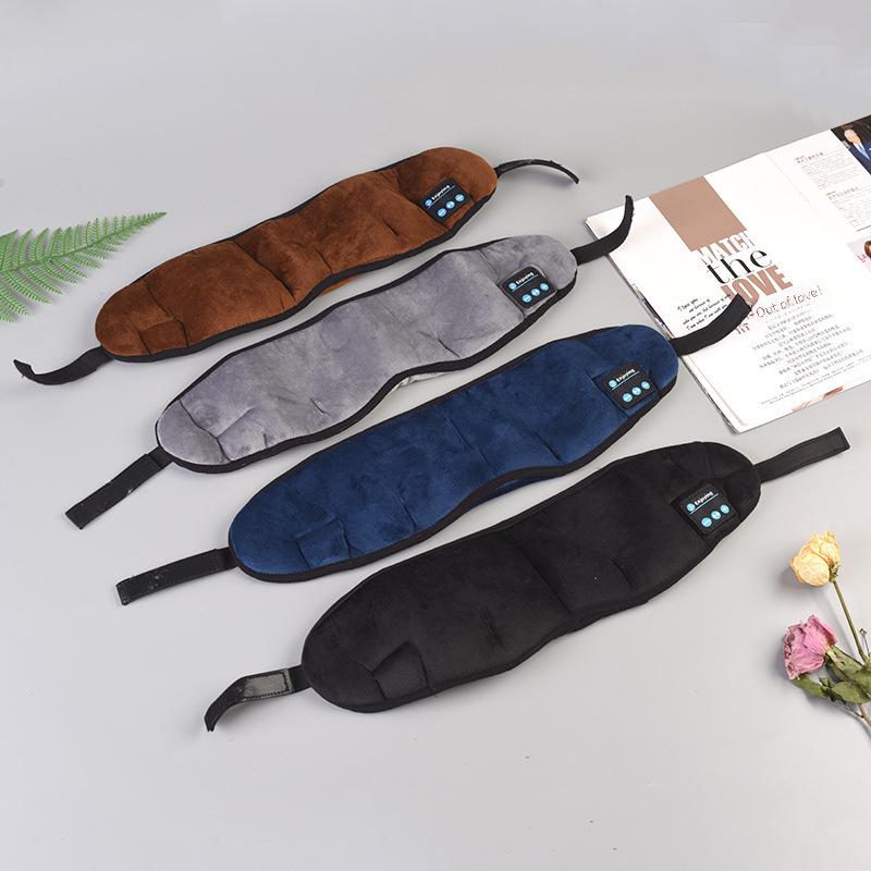 Гарнитура с 3D-маской для глаз Bluetooth: Умные беспроводные музыкальные наушники с дышащей светонепроницаемой маской для сна