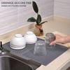 1pc High-Quality Silicone Drainage Pad for Kitchen and Bathroom Uses