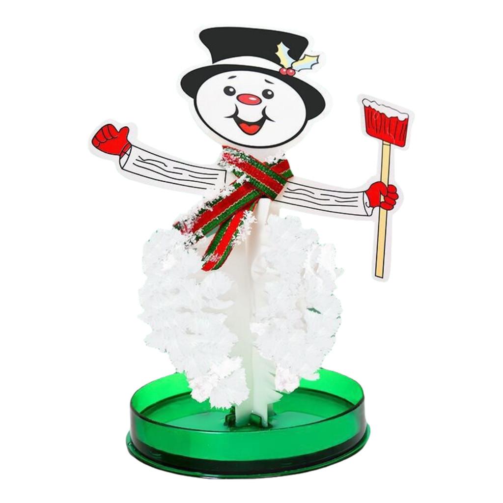 Причудливая 15-сантиметровая бумажная волшебная рождественская елка, красочный кристалл, растущая детская игрушка, подарок