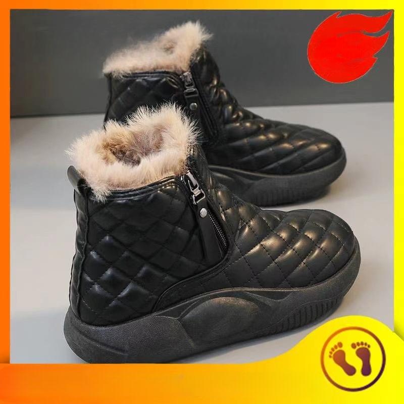 Botas Mujer Girl Shoes Platform Winter Boots Cotton Plush Shoes for Women Designer Antiskid Sneakers Soft Sole Warm Snow Boots