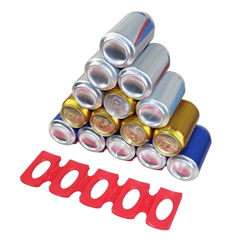 Wine Bottle Organizer Holder Silicone Cans Fridge Mats Beverages Racks Cocina Storage Rack Shelf