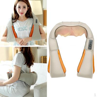Многофункциональный массажный платок для шеи, электрический горячий компресс, массажер для шейного отдела позвоночника, автомобиль, дом