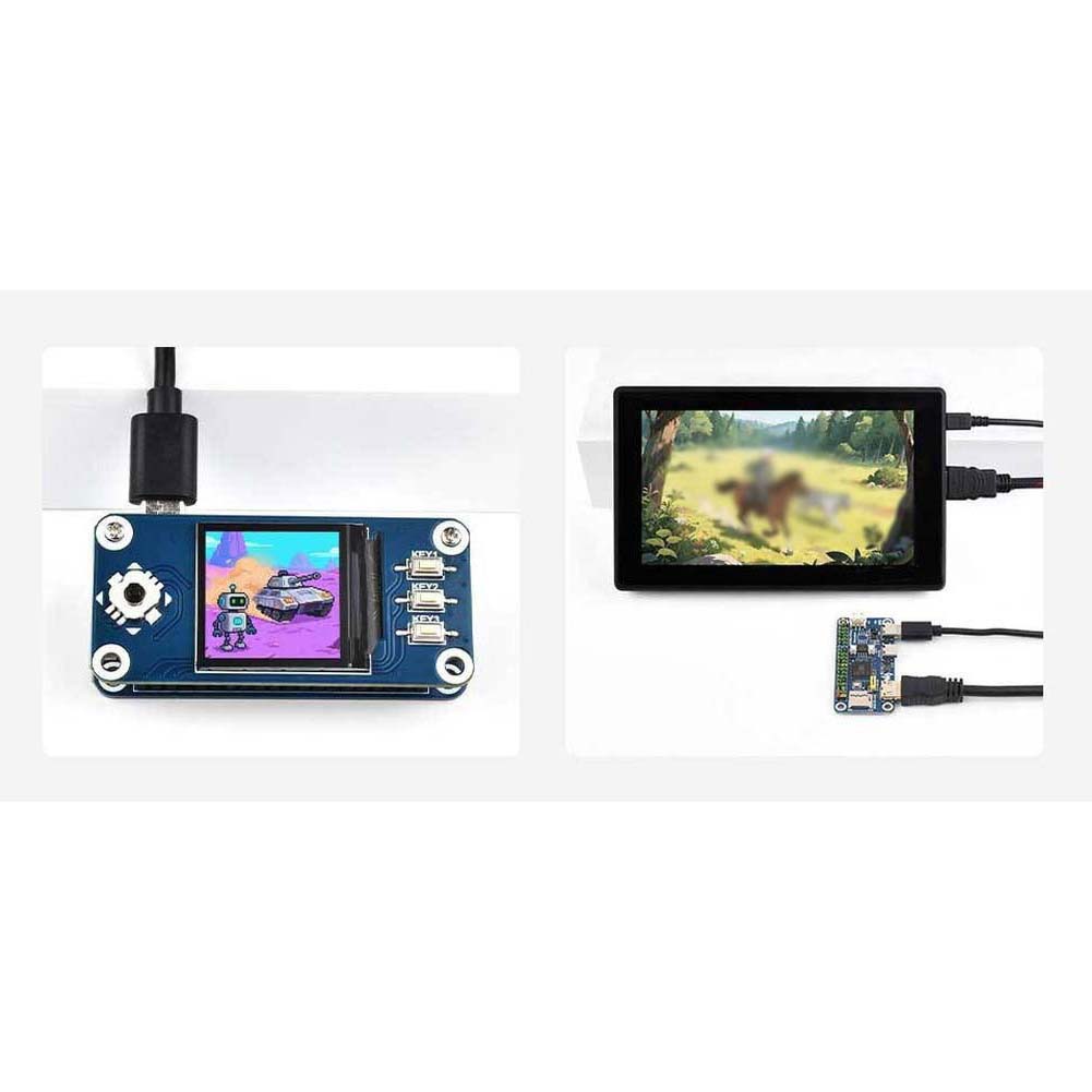 Плата разработки RP2350-PiZero с двухъядерным процессором M33 + Hazard3 RISC-V 5, многофункциональными выводами GPIO и портом DVI