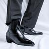2025 Мужские ботинки Роскошный бренд Кожаные ботинки Высокие челси Деловые ботинки для мужчин Ботильоны Большой размер 46