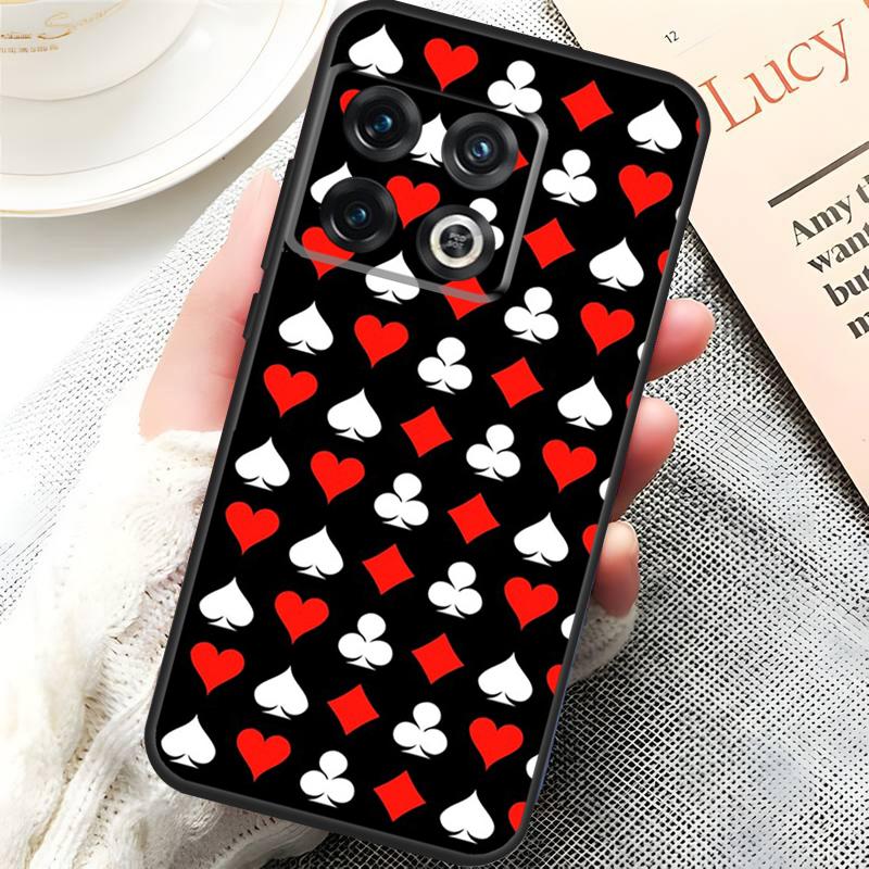 Las Vegas Casino Poker Cover For OnePlus 15 13 13R 13T 12 12R 10T 11 10 Pro OnePlus Nord CE 5 3 4 Lite N20 N30 Case