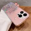 Чехол из блестящей фольги для iPhone 15 14 Pro Max 13 12 11 Pro Max XS Max XR X, блестящий чехол для iPhone SE 2020 8 7 Plus, мягкий прозрачный чехол из ТПУ