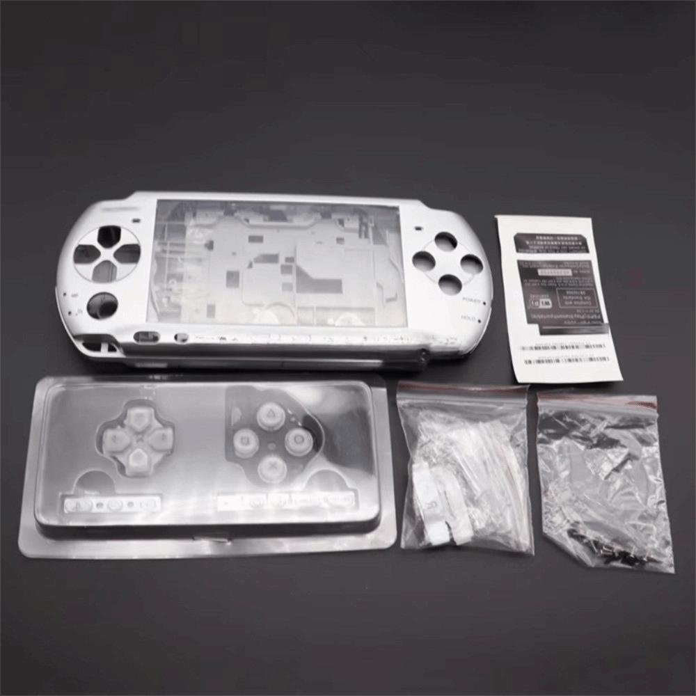 With Buttons Kit Protective Case Kit With Screws Console Replacement for PSP3000