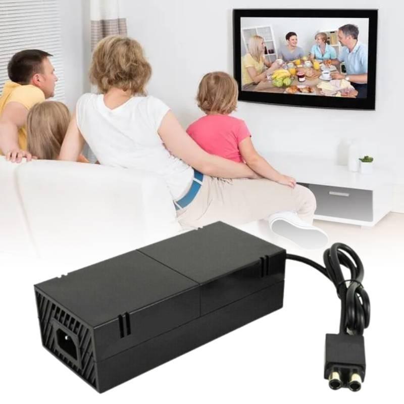 Надежный адаптер питания для Xbox One из прочного ABS-материала, идеально подходит для геймеров