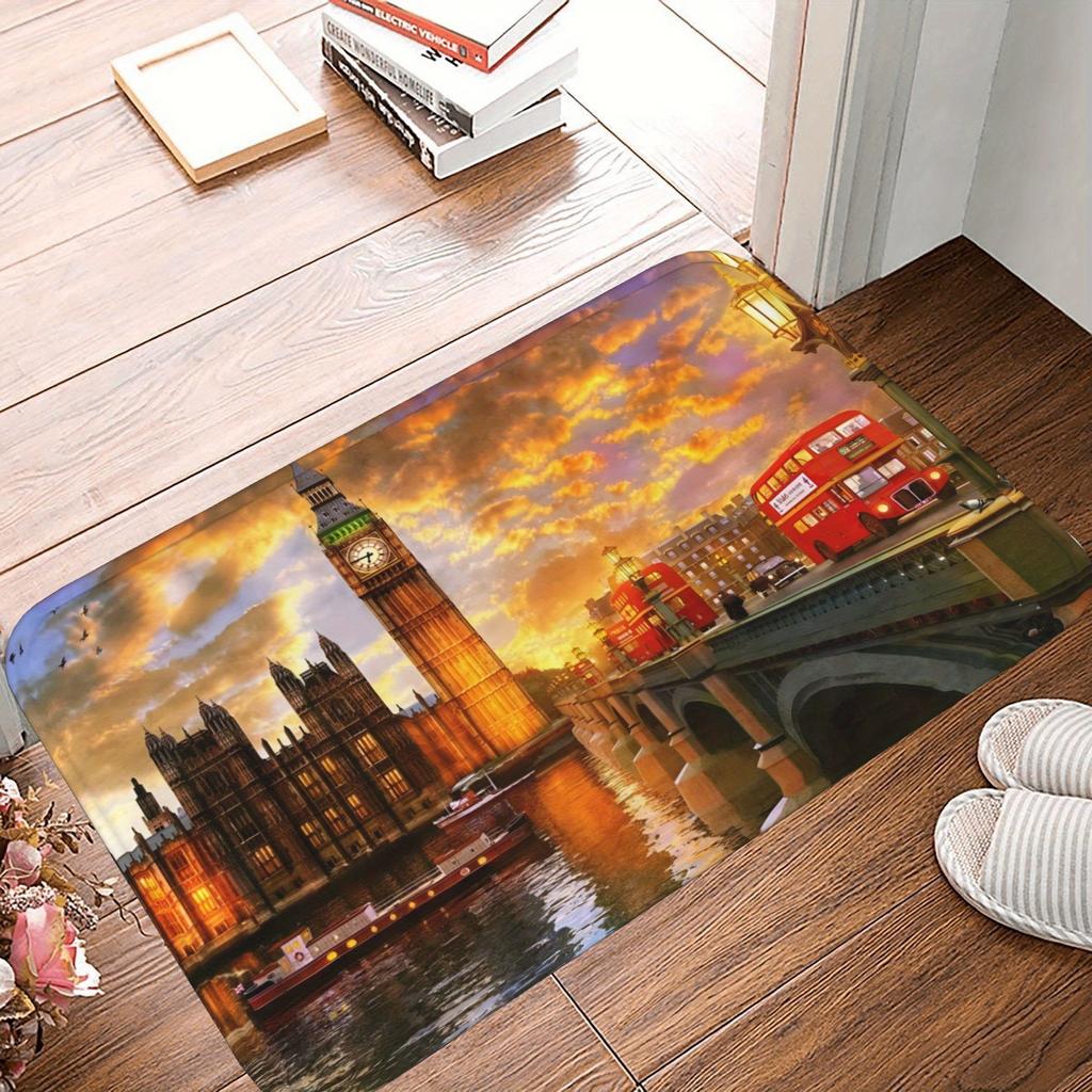 1 шт. Фэнтезийный лес Кухонный коврик Нескользящий коврик для двери Поп-дизайн Коврик для ванной Коврик для ванной Ковер для дома Раковина Прачечная Декорери