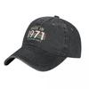 Джинсовая Бейсболка 1971 года Рожденным в 1971 году Подарки на День Рождения Унисекс Мужские Индивидуальная Тракерная Кепка Летняя Классическая K-pop Рок Козырек от Солнца Бейсболки