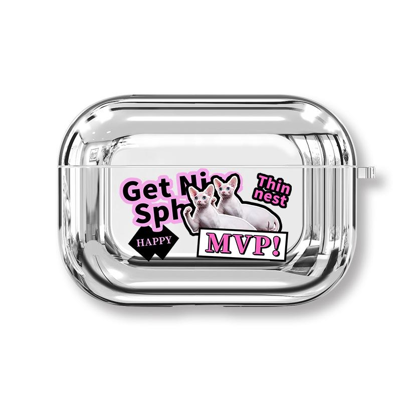 Zhitai Apple 15 iPhone 14 Чехол и набор для гальванизации AirPods с креплением на шнурке