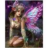 5D DIY Diamond Painting Fairy Under The Moon Diamond Embroidery Cross Stitch Kit Rhinestone Mosaic Home Decor
