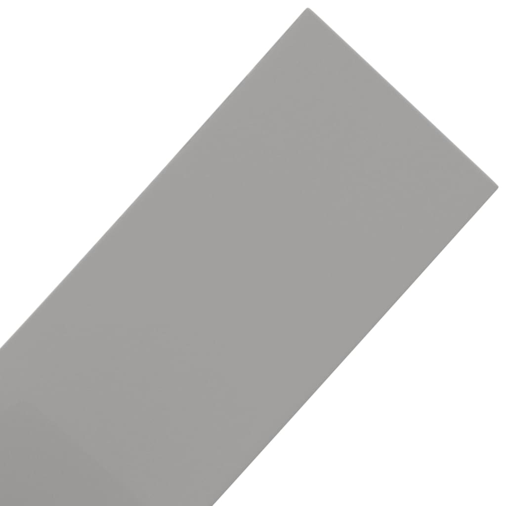 Lawn Edging Gray 10 m * 15 cm Polyethylene